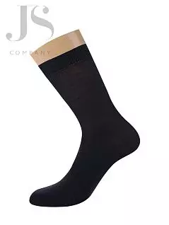 Классические носки с кеттельным (плоским) швом на мыске OMSA JSECO 403 (5 пар) nero