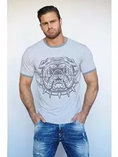 Мужская футболка с оригинальным принтом злой собаки Epatage RT1514278m-EP