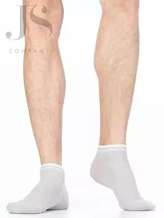 Эластичные носки с оригинальным бортом Omsa JSACTIVE 105 (5 пар) grigio chiaro oms