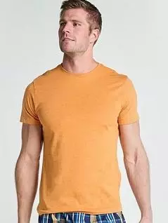 Однотонная футболка в спортивном стиле оранжевого цвета JOCKEY 120100HcY02