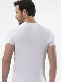 Мужская футболка с коротким рукавом LT1307 Cacharel белый