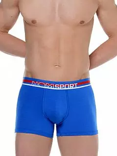 Мужские трусы макси в спортивном стиле синего цвета HOM Flag 08868cW1c1
