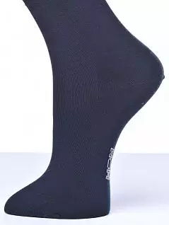 Классические мужские носки из хлопка темно-синего цвета HOM 40c1585c1124