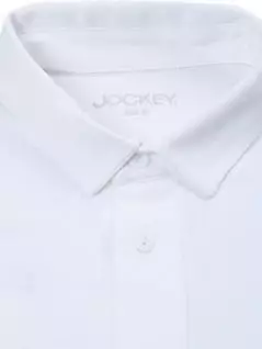Элегантная рубашка с гладкой планкой JOCKEY 800102 (муж.) Белый 100