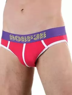 Модные джоки на фиолетовой резинке цвета фуксия Boefje RT47426