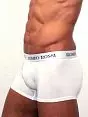 Белые мужские трусы боксеры Romeo Rossi Boxers R6005-1 распродажа