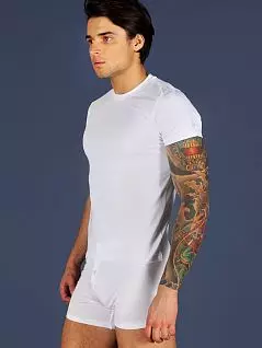 Облегающая мужская футболка LTB2002 Sis белый