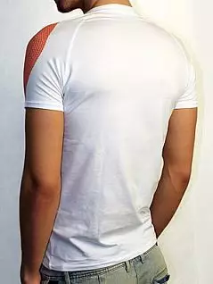Мужская белая спортивная футболка с оранжевым принтом Doreanse Mexican Style 2575c28