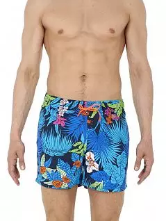 Пляжные шорты с принтом из ярких орхидей HOM 40c1279c1204