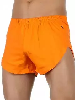 Яркие трусы-шорты свободного кроя на вшивной резинке оранжевого цвета Van Baam RT39246
