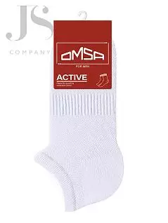 Воздухопроницаемые носки с приятной текстурой Omsa JSACTIVE 119 (5 пар) bianco