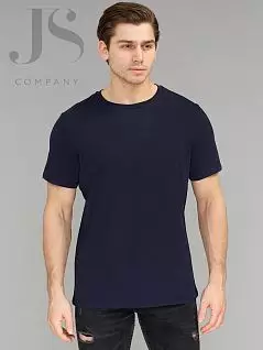 Комфортная футболка из тонкой хлопковой ткани Omsa JSOmT_U 1201 COTTON футболка blu notte oms