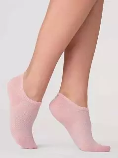 Комфортные носки из "дышащего" сетчатого материала Giulia JSWS1 AIR 1101 (5 пар) rosa antico gul