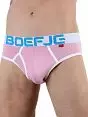 Мягкие брифы из хлопка розового цвета Boefje RT47418