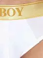Нежные брифы из шелковистого модала белого цвета Oboy 6940c02