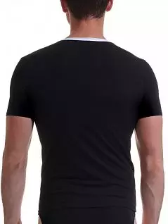 Комфортная футболка с круглой горловиной Jolidon DTФм264бл Black