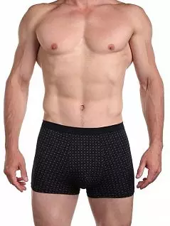 Шелковистые боксеры с высокой гигроскопичностью черного цвета Sergio Dallini RTSG2911-1 распродажа