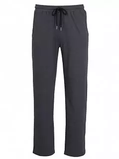 Однотонные брюки из хлопка и полиэстра серого цвета Gotzburg FM-550199-830