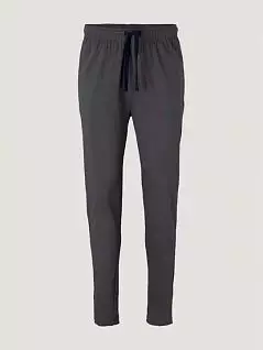 Мягкие брюки из 100% хлопка темно-серого цвета Tom Tailor RT71045/5609