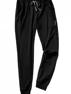 Эластичные штаны на манжетах черного цвета CITO FM-2501-880-2501