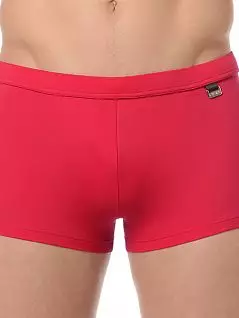 Классические красные мужские пляжные плавки-хипсы с эффектом защиты от ультрафиолетовых лучей HOM Marina 07062cYP