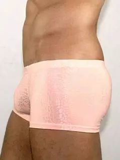 Нежные сексуальные мужские хипсы розового цвета полупрозрачные Romeo Rossi Heaps R00210