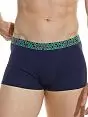 Бамбуковые боксеры на комфортной посадке JOLIDON DT303блнТм Dark_blue