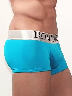 Боксеры мужские из хлопка бирюзового цвета ROMEO ROSSI R00010 распродажа