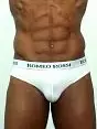 Современные мужские брифы белого цвета Romeo Rossi R2006-1 распродажа