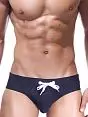 Эластичные мужские плавки-мини чёрного цвета Oboy Summer Boys 6350c01 распродажа