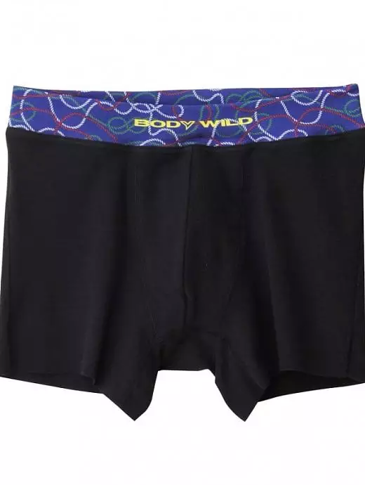 Мужские бесшовные брифы-боксеры черного цвета BODY WILD BWY370Fc97 черный Мужские бесшовные брифы-боксеры черного цвета BODY WILD BWY370Fc97 черный