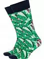 Носки с уплотненной пяткой Burlington 20549 Hawaii Print SO Зеленый