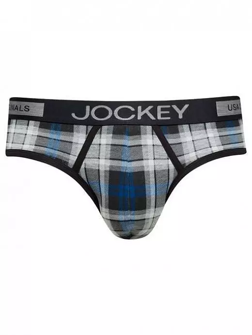 Легкие брифы на широкой резинке Jockey 151068H (муж.) Серый 982 Легкие брифы на широкой резинке Jockey 151068H (муж.) Серый 982