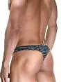 Мужские стринги с серо-белым принтом Oboy Sexy Boy 5953c11