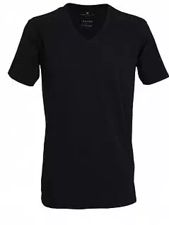 Мягкая футболка из хлопка черного цвета Tom Tailor RT70877/6061