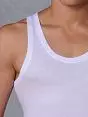 Классическая майка из 100% хлопка белого цвета HOM 08849cW5