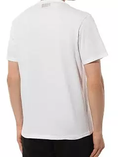 Мужская футболка с оригинальным принтом Bikkembergs BKK2MTS06cWhite