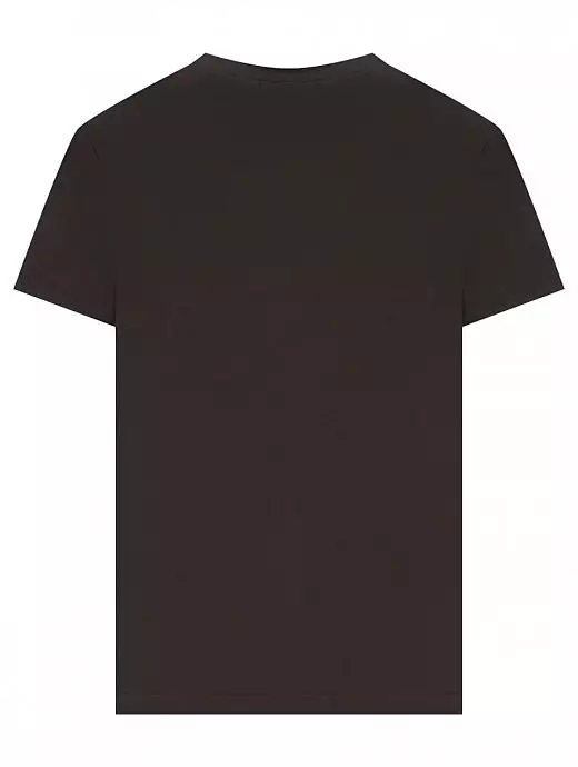 Приталенная футболка из модала ERMENEGILDO ZEGNA н2м200060ез Черный 1 Приталенная футболка из модала ERMENEGILDO ZEGNA н2м200060ез Черный 1