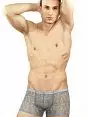 Соблазнительные полупрозрачные мужские трусы серого цвета Romeo Rossi Erotic shorts R00216 распродажа