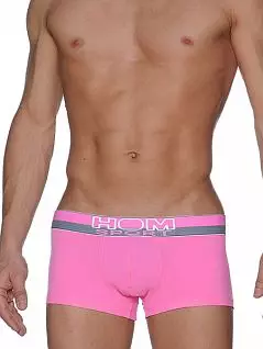 Розовые мужские хипсы из нежного и эластичного материала с мягкой пришивной резинкой HOM Technicolor 01844cP5
