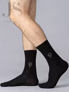 Практичные носки для повседневного до делового casual стиля OMSA JSECO 409 (5 пар) nero