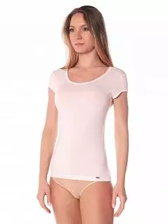 Стильная футболка из модала и эластана LTBS1622 BlackSpade белый