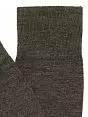 Классические шерстяные носки коричневого цвета HOM Wool Chic 05855c01c1