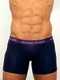 Фиолетовые мужские трусы боксеры с длинной ножкой Romeo Rossi Long boxers R7001-5