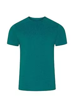 Классическая футболка из гладкого дышащего хлопка зеленого цвета Jockey 120100Hc892