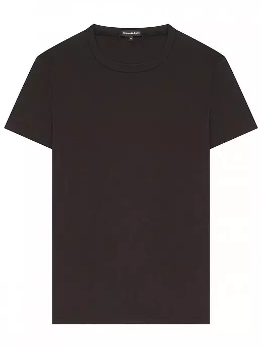Приталенная футболка из модала ERMENEGILDO ZEGNA н2м200060ез Черный 1 Приталенная футболка из модала ERMENEGILDO ZEGNA н2м200060ез Черный 1