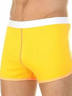 Яркие шорты из эластичного хлопка желтого цвета Van Baam RT39849