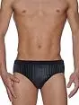 Классические пляжные плавки-мини с чётким графическим принтом HOM Elegant Stripe 07750cZ9