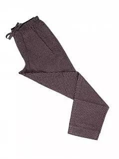 Хлопковые брюки с геометрическим принтом Jockey 500766H (муж.) Хаки распродажа