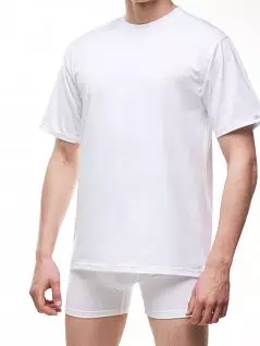 Эластичная футболка с полукруглым вырезом горловины Cornette MW115260белый